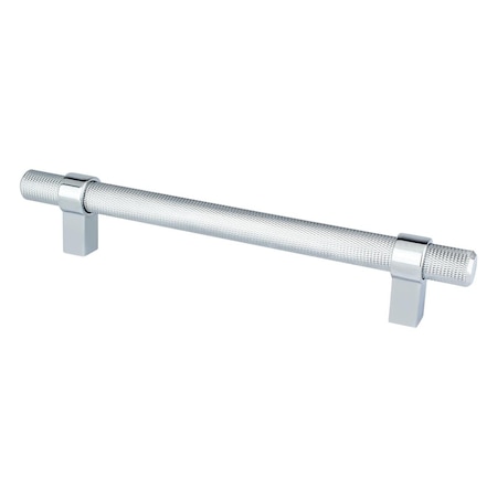 Berenson Hardware 160 mm Center to Center Radial Reign Cabinet Pull, Polished Chrome 5033-4026-P